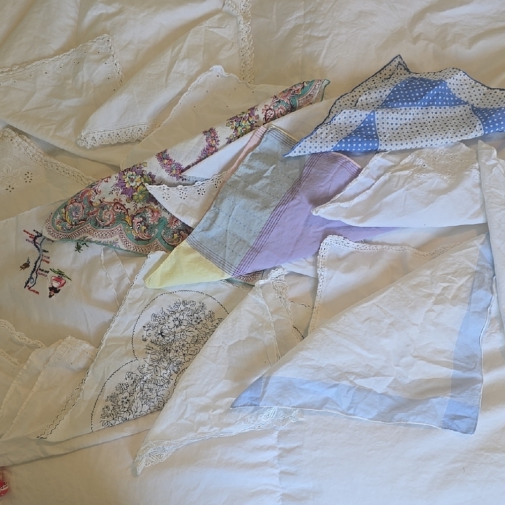 Vintage Handkerchief Collection BUNDLE